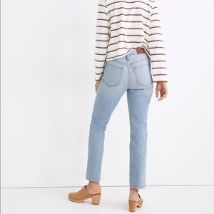 Madewell perfect summer jeans, light-wash